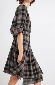 APIECE APART DRESS Plaid size 0
